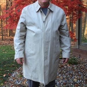 Men’s Camel Trench Coat Size XL